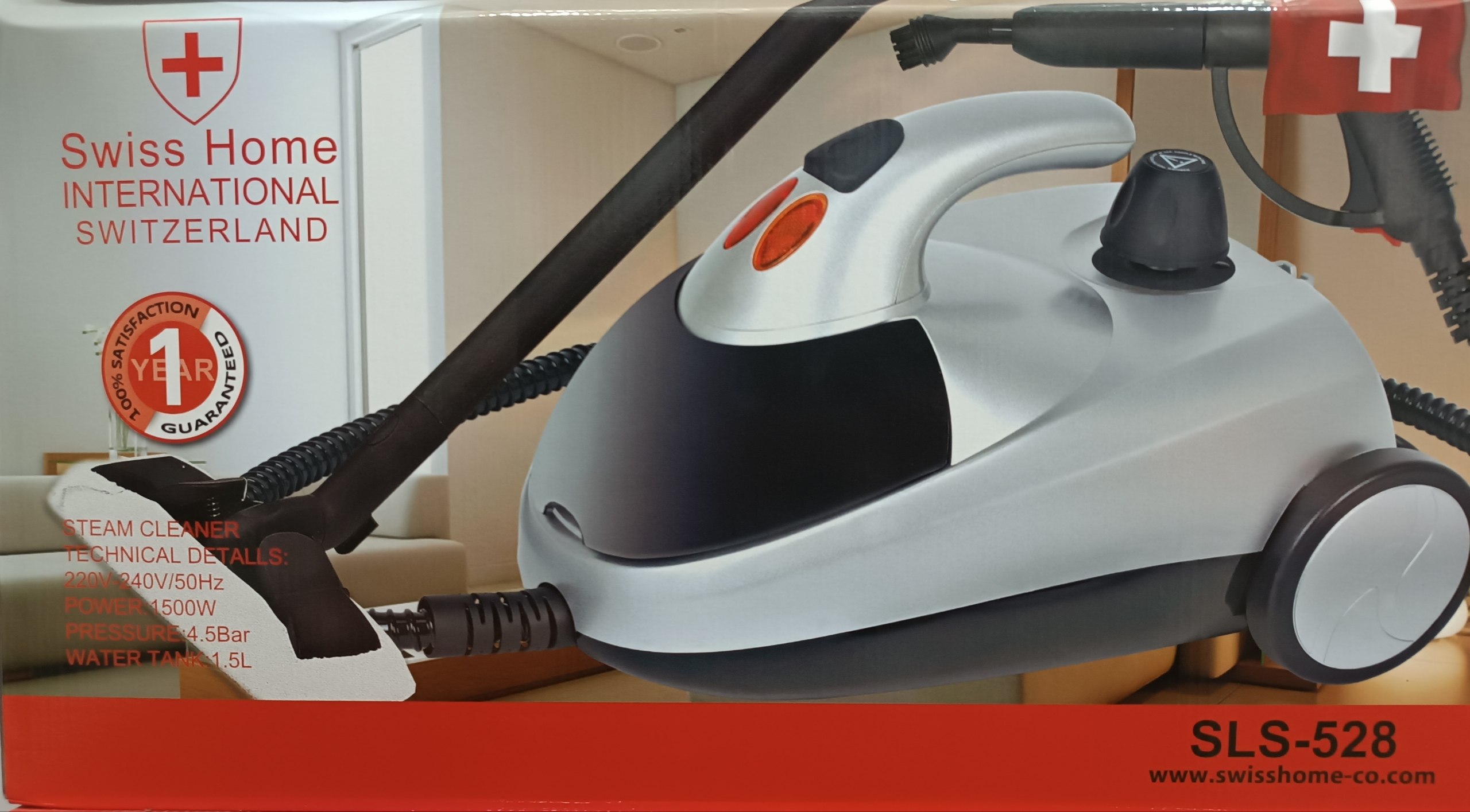 بخارشوی سوئیس هوم Swiss Home مدل CLS-528